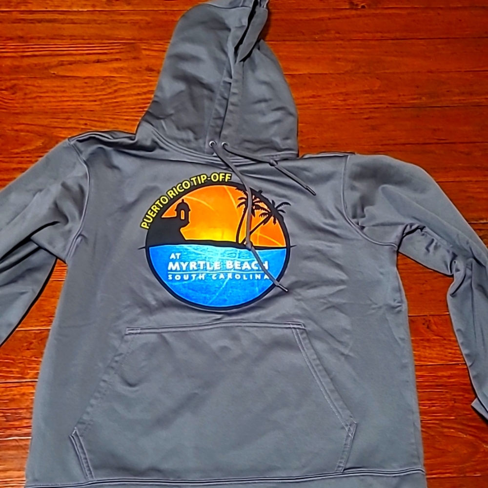 Hooded sweatshirt puerto rico tipoff